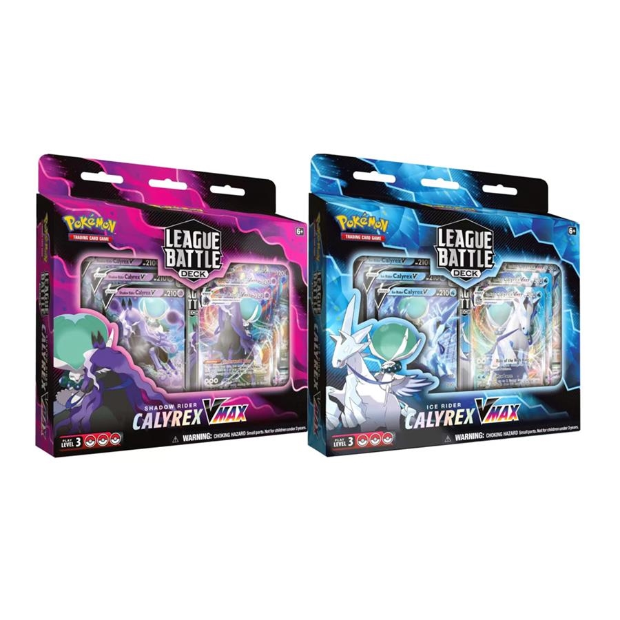 BARAJA DE COMBATE DE LIGA CALYREX VMAX JINETE ESPECTRAL POKEMON JUEGO DE CARTAS COLECCIONABLES | 820650503108E | THE POKEMON COMPANY