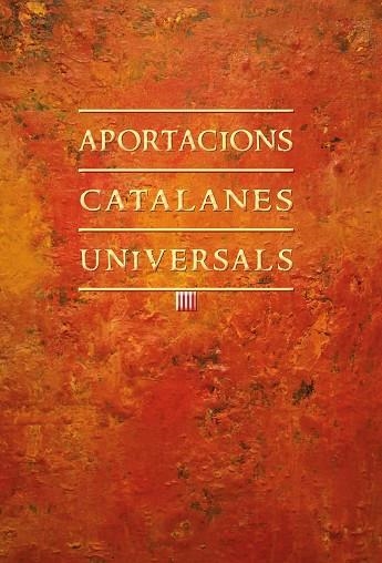 APORTACIONS CATALANES UNIVERSALS | 9788499755540 | VVAA