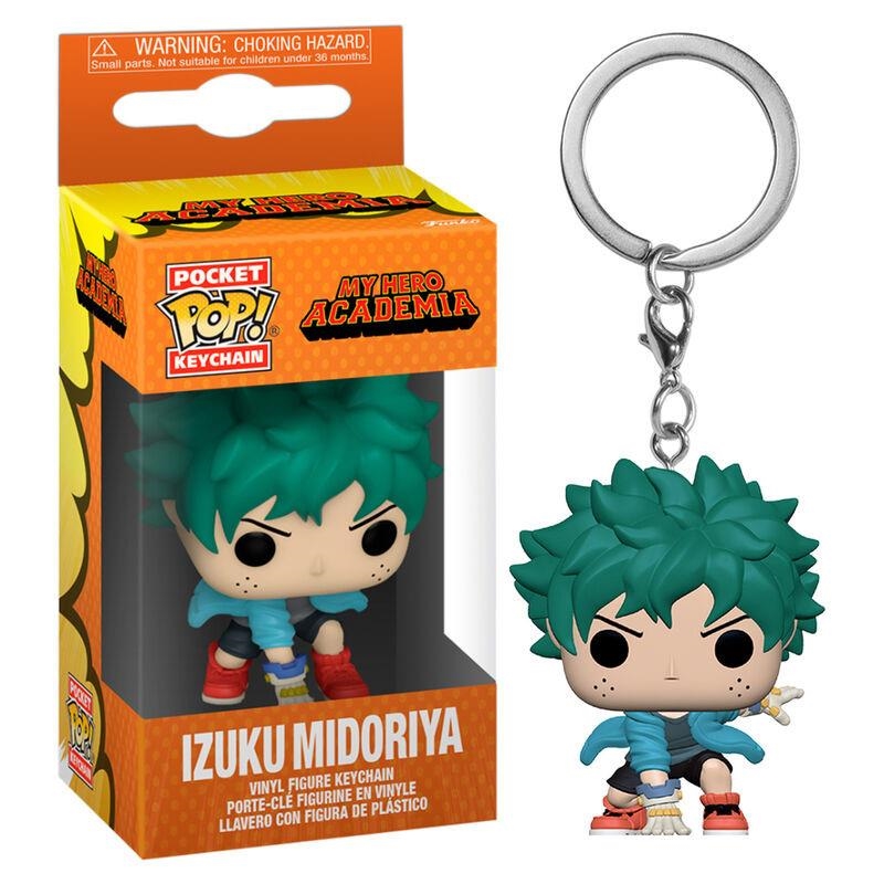 MY HERO ACADEMIA IZUKU MIDORIYA KEYCHAIN | 889698580410 | POKET POP KEYCHAIN