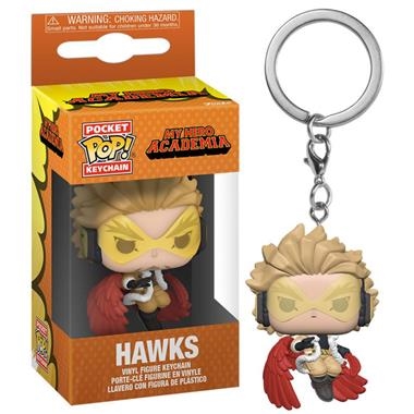 MY HERO ACADEMIA HAWKS KEYCHAIN | 889698580427 | POKET POP KEYCHAIN