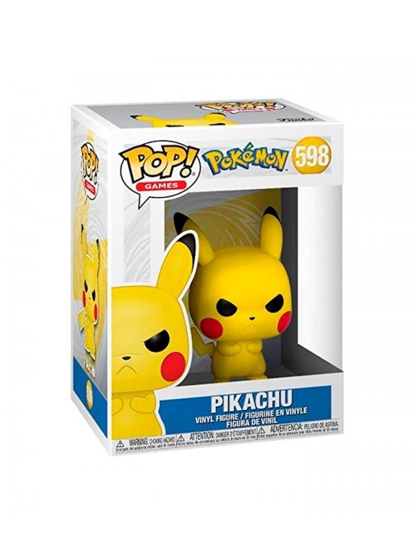 PIKACHU GRUMPY FIGURA DE VINIL | 889698650434 | FUNKO POP!