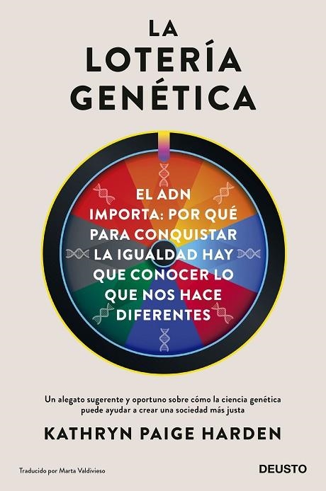 La lotería genética | 9788423434268 | Katharyn Paige Harden