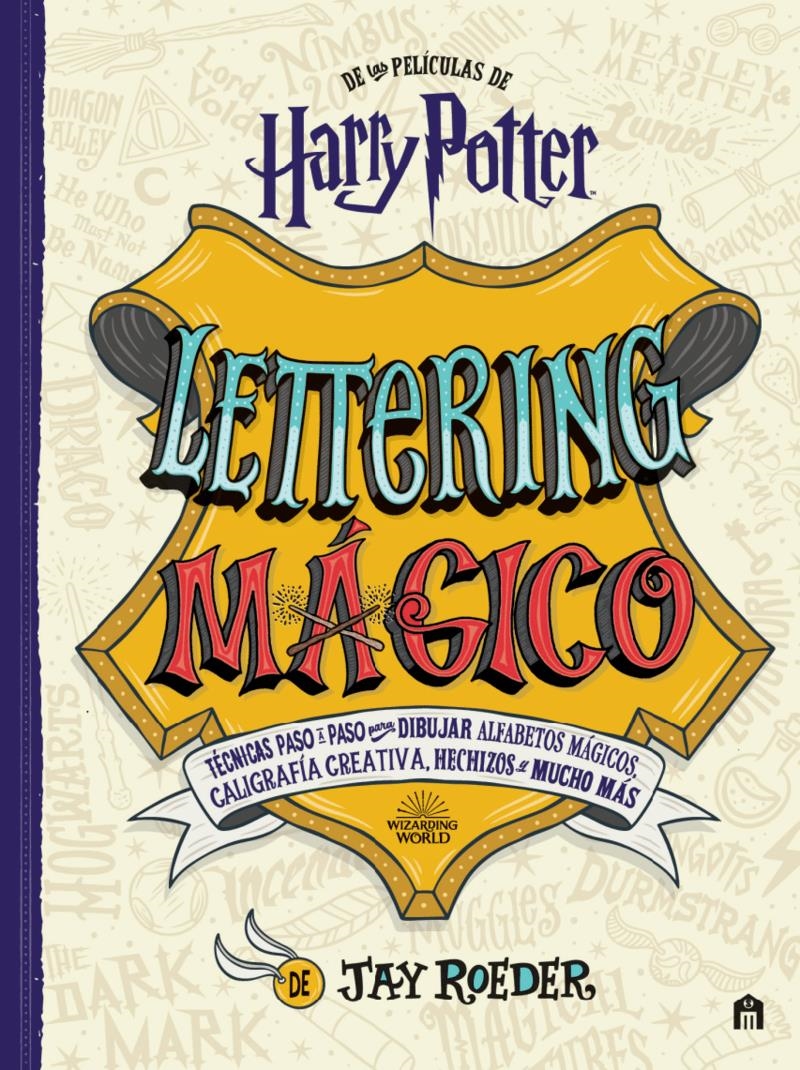 Harry Potter Lettering mágico | 9791259571717 | HARRY POTTER