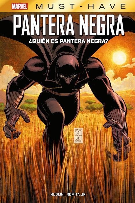 MARVEL MUST-HAVE ¿QUIEN ES PANTERA NEGRA? | 9788411017909 | REGINALD HUDLIN & JOHN ROMITA JR.