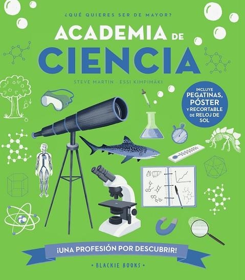 Academia de ciencia | 9788418733703 | Steve Martin & Essi Kimpimaki