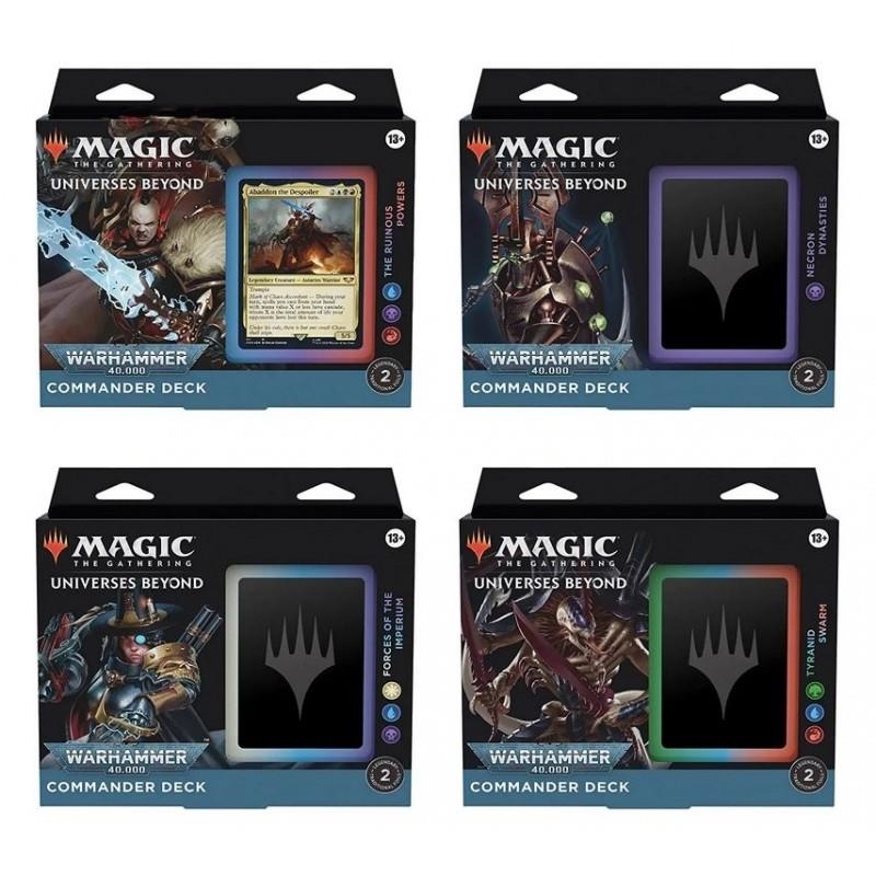 MAGIC THE GATHERING MAS ALLA DEL MULTIVERSO ENJAMBRE TIRANIDO MAZO DE COMMANDER | 5010994110055 | MAGIC THE GATHERING