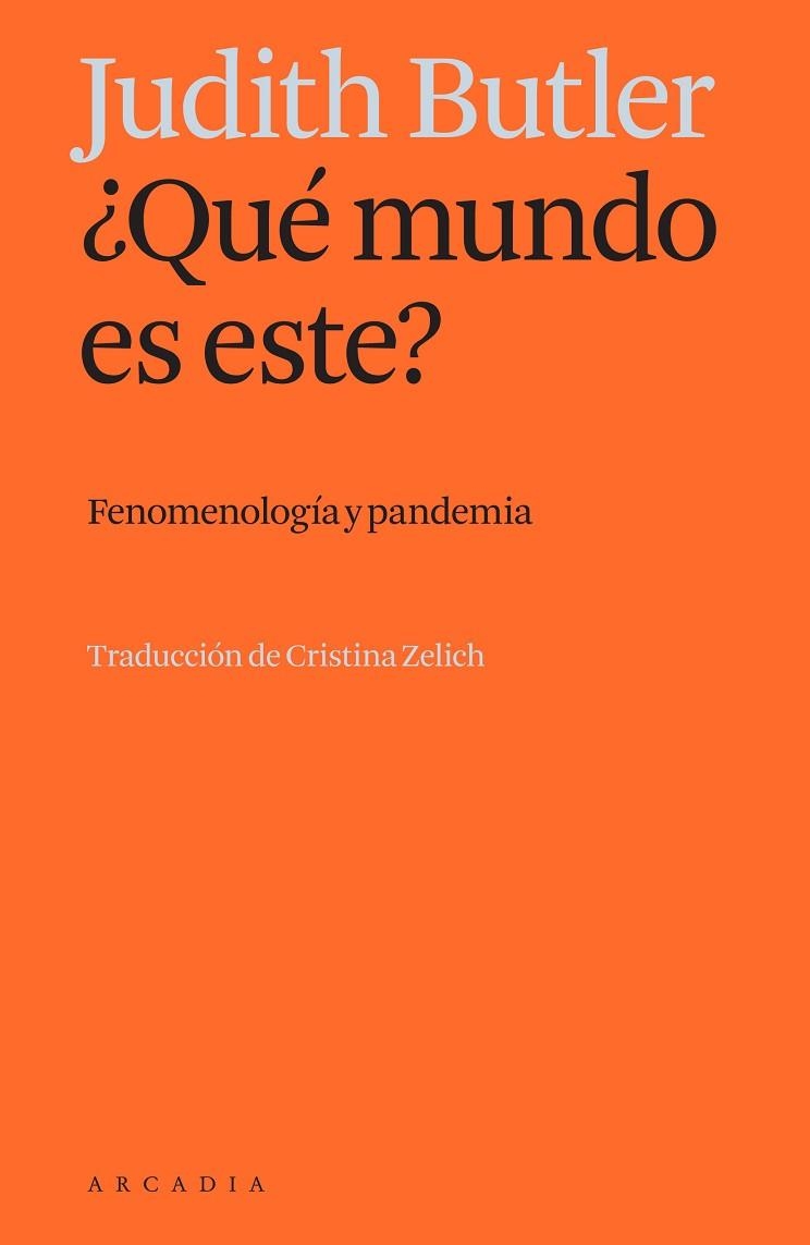 Qué mundo es este? | 9788412542745 | Judith Butler