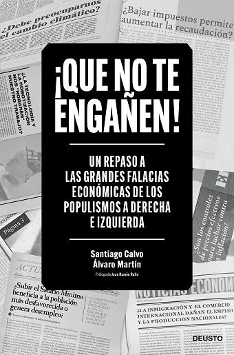 Que no te engañen! | 9788423434411 | Álvaro Martín & Santiago Calvo