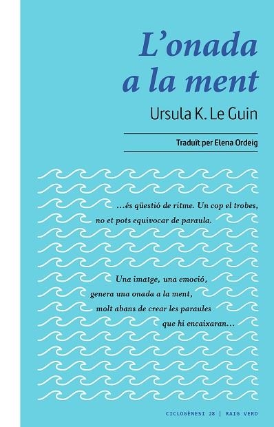 L'onada a la ment | 9788419206862 | URSULA K. LE GUIN