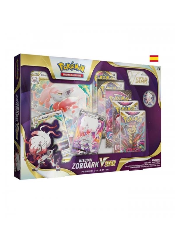 COLECCION PREMIUM ZOROARK DE HISUI V-ASTRO | 820650503306 | THE POKEMON COMPANY