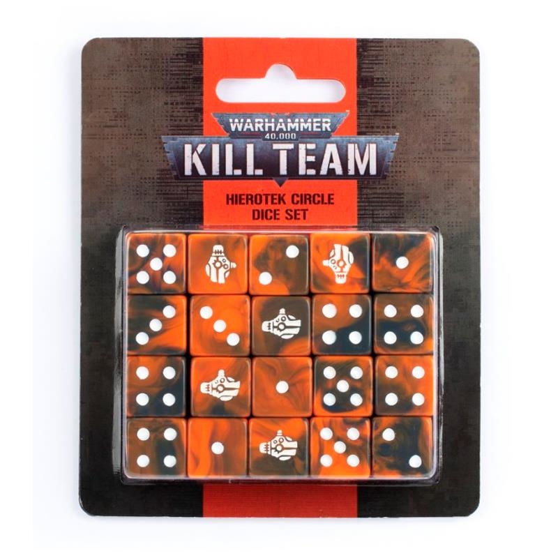 KILL TEAM: HIEROTEK CIRCLE DICE SET | 5011921184149 | GAMES WORKSHOP