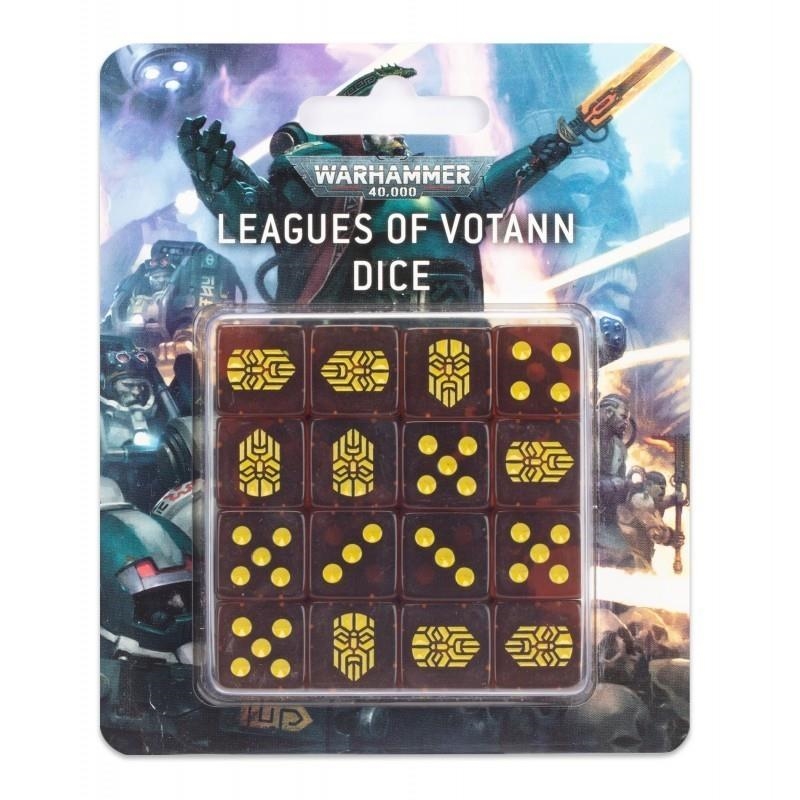 WARHAMMER 40000: LEAGUES OF VOTANN DICE | 5011921183302 | GAMES WORKSHOP