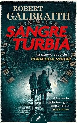 CORMORAN STRIKE 05 SANGRE TURBIA | 9788418796562 | ROBERT GALBRAITH