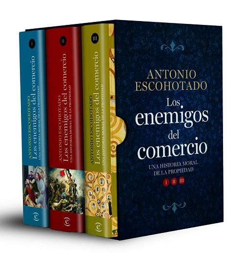 TRILOGÍA LOS ENEMIGOS DEL COMERCIO | 9788467057621 | ANTONIO ESCOHOTADO