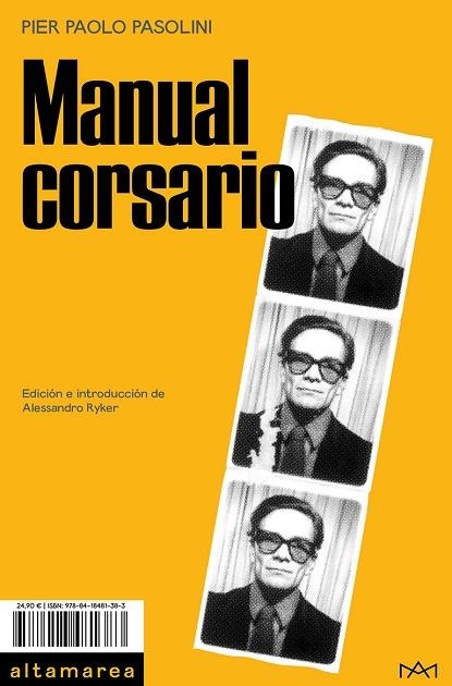 Manual corsario | 9788418481383 | Pier Paolo Pasolini