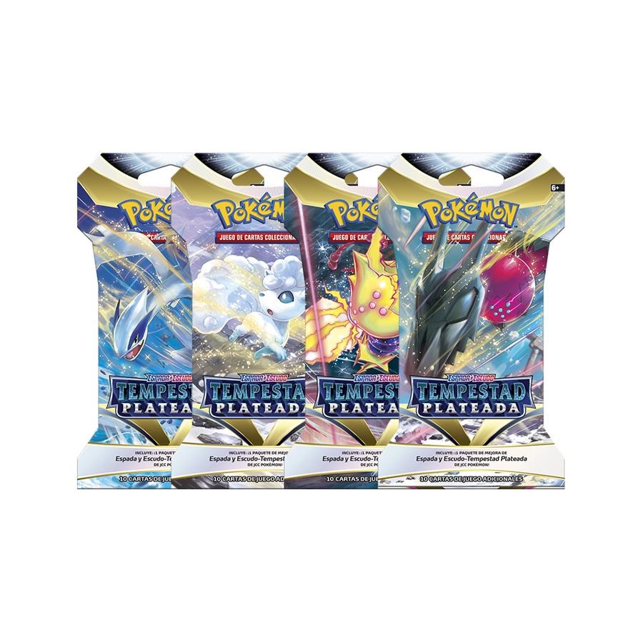 PAQUETE DE MEJORAS POKEMON ESPADA Y ESCUDO TEMPESTAD PLATEADA 10 CARTAS DE JUEGO ADICIONALES | 820650502866 | THE POKEMON COMPANY