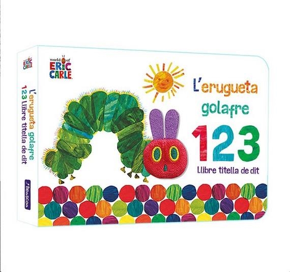 L'ERUGUETA GOLAFRE LLIBRE TITELLA DE DIT | 9788448863012 | ERIC CARLE