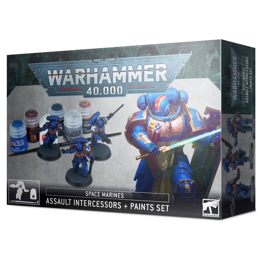 INTERCESSORS + PAINT SET | 5011921192076 | GAMES WORKSHOP