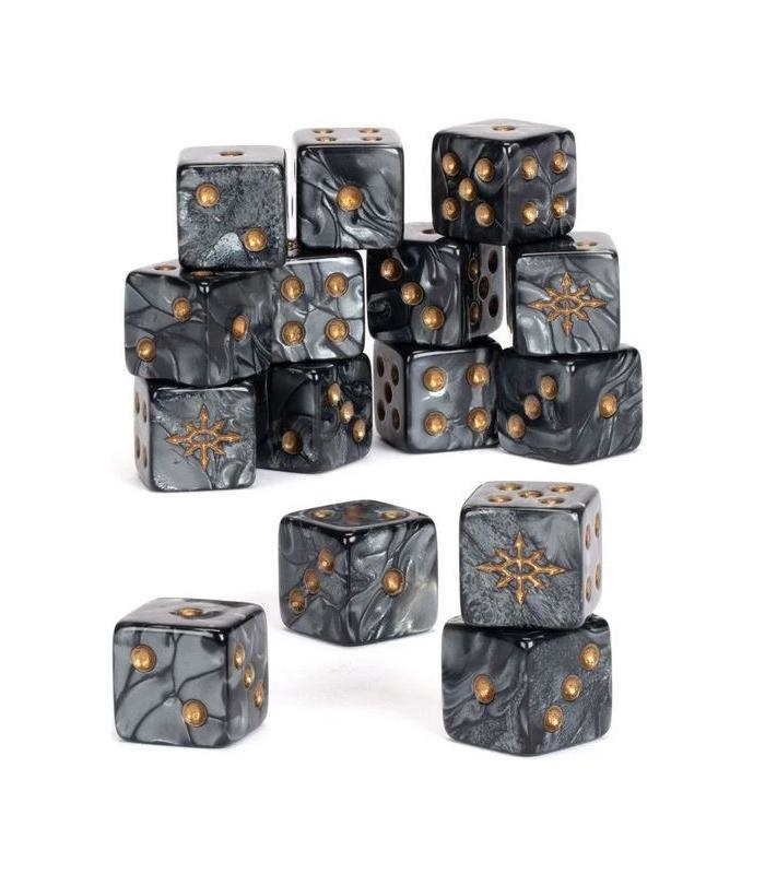 BLACK LEGION DICE | 5011921184200 | GAMES WORKSHOP