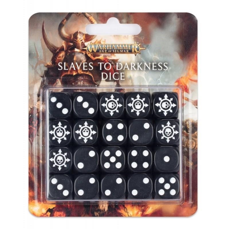 AGE OF SIGMAR: SLAVES TO DARKNESS DICE | 5011921165964 | GAMES WORKSHOP