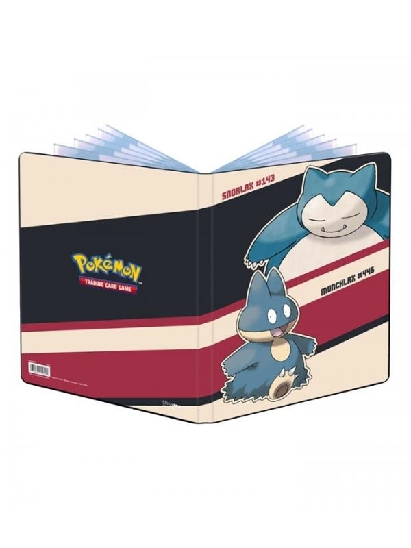 PORTFOLIOS SNORLAX MUNCHLAX 90/180 CARTS 9 POCHETTES 10 PAGES | 074427159504 | POKEMON