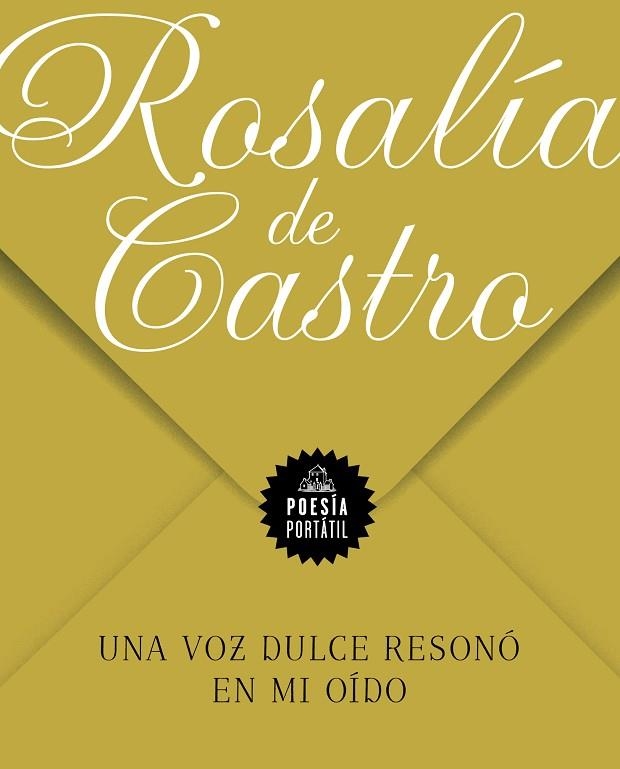 UNA VOZ DULCE RESONO EN MI OIDO | 9788439738381 | ROSALIA DE CASTRO