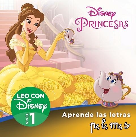 PRINCESAS DISNEY BELLA APRENDE LAS LETRAS P,L,M,S | 9788418039812 | DISNEY