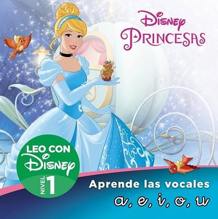 PRINCESAS DISNEY CENICIENTA APRENDE LAS VOCALES A,E,I,O,U | 9788418039799 | DISNEY