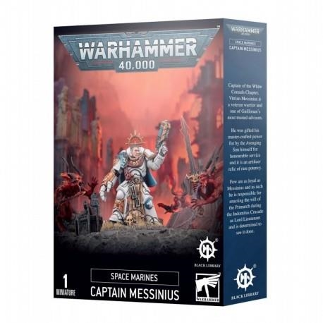 SPACE MARINES CAPITAN MESSINIUS | 5011921185566 | GAMES WORKSHOP