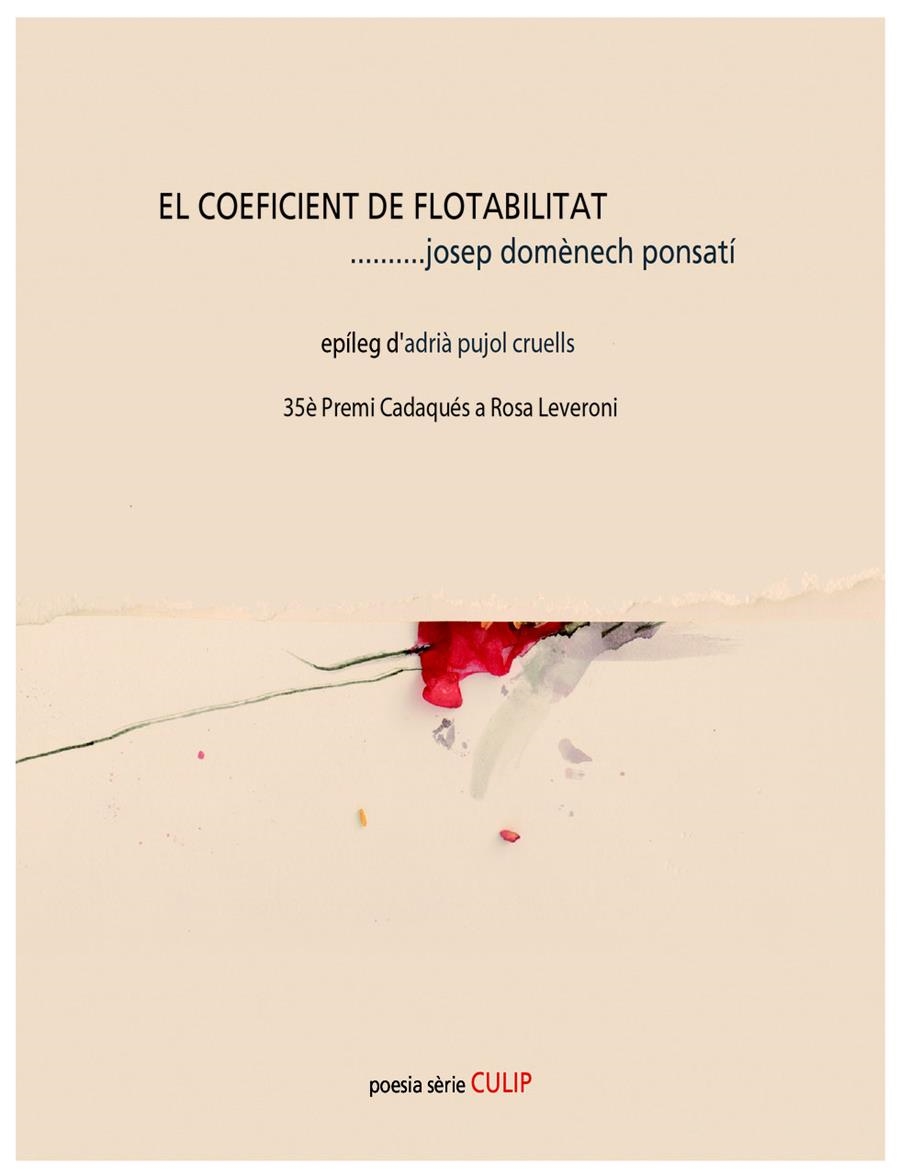 EL COEFICIENT DE FLOTABILITAT | 9788481280395 | JOSEP DOMENECH PONSATI