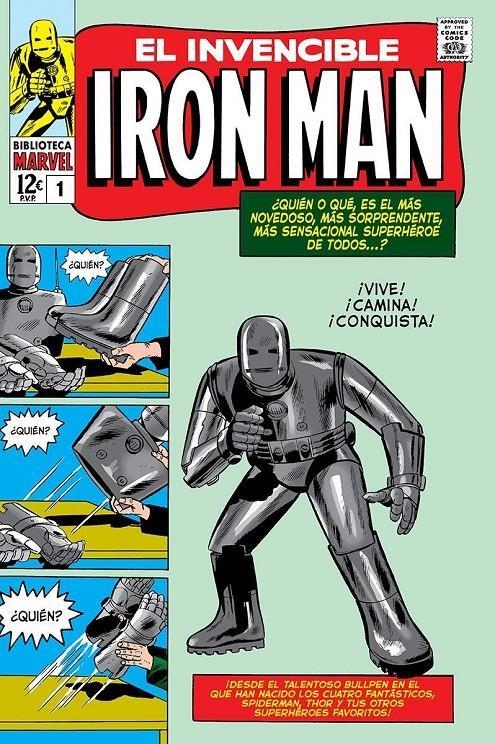 BIBLIOTECA MARVEL EL INVENCIBLE IRON-MAN 01 1963 TALES OF SUSPENSE 39-4 | 9788411502085 | JACK KIRBY