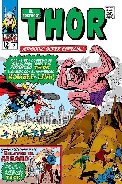 BIBLIOTECA MARVEL EL PODEROSO THOR 02 | 9788411502108 | JACK KIRBY