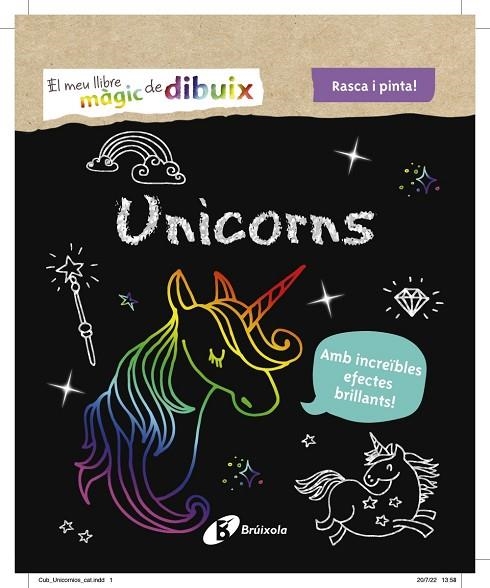 EL MEU LLIBRE MÀGIC DE DIBUIX UNICORNS | 9788413492438 | VVAA