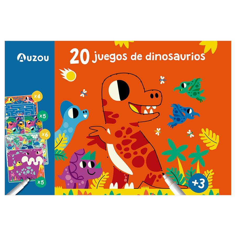 20 JUEGOS DE DINOSAURIOS | 9791039520515 | AUZOU