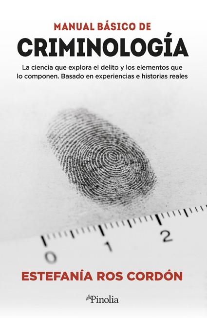 MANUAL BASICO  DE CRIMINOLOGÍA | 9788418965579 | ESTEFANÍA ROS CORDÓN