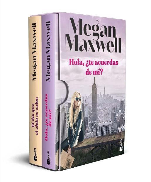 ESTUCHE HOLA TE ACUERDAS DE MÍ + EL DÍA QUE EL CIELO SE CAIGA | 9788408271642 | MEGAN MAXWELL