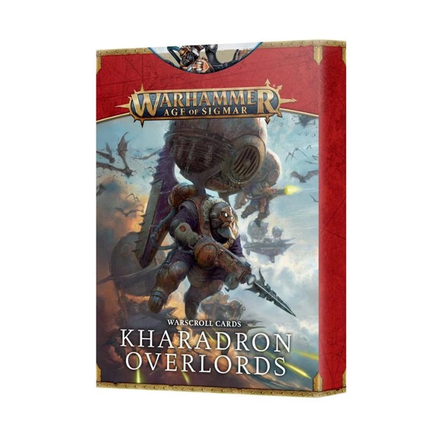 TARJETAS DE UNIDAD:KHARADRON O/LORDS ESP | 5011921183234 | GAMES WORKSHOP