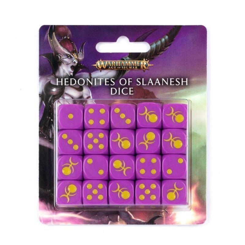 AGE OF SIGMAR:HEDONITES OF SLAANESH DICE | 5011921184521 | GAMES WORKSHOP