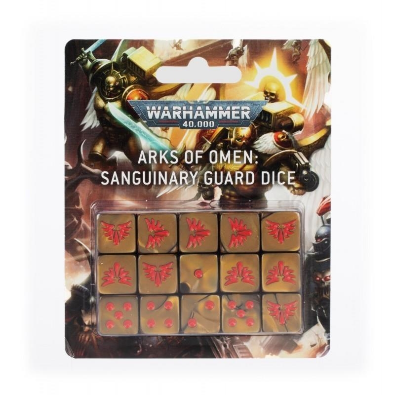 ARKS OF OMEN: SANGUINARY GUARD DICE | 5011921184668 | GAMES WORKSHOP