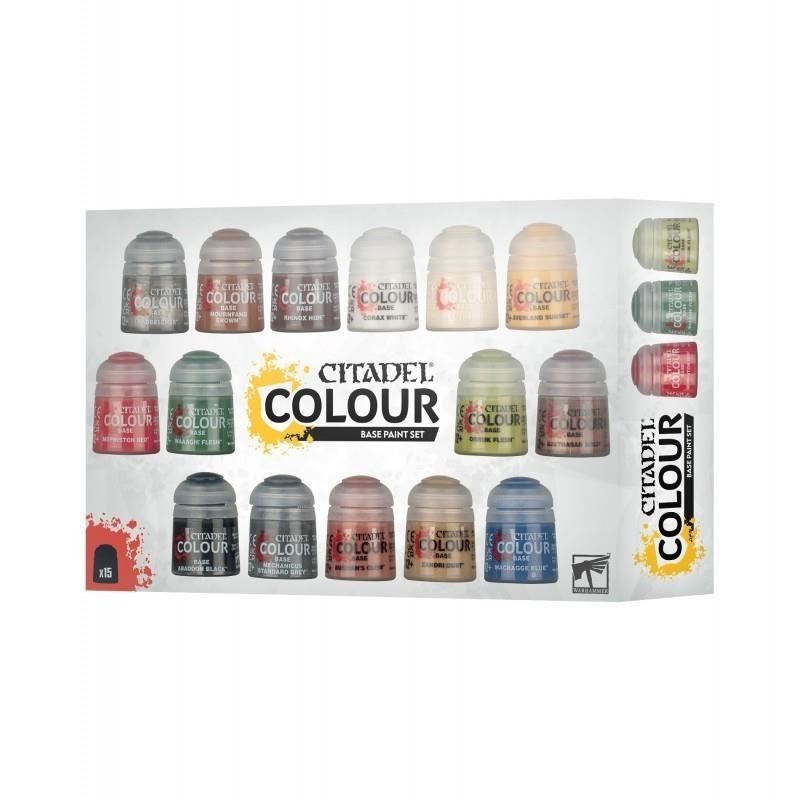 CITADEL COLOUR BASE PAINT SET | 5011921210459 | GAMES WORKSHOP