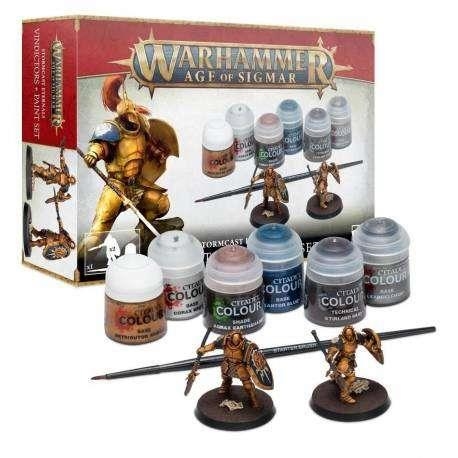 WARHAMMER AGE OF SIGMAR STORMCAST ETERNALS VINDICTORS + PAINT SET | 5011921191949 | GAMES WORKSHOP