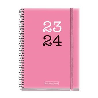 AGENDA ESCOLAR 2023-2024 SV 117X174 ROSA | 8422593265192 | MIQUEL RIUS