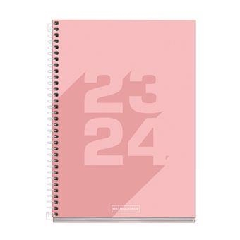 AGENDA ESCOLAR 2023-2024 SV 150X213 ROSA PASTEL | 8422593265635 | MIQUEL RIUS