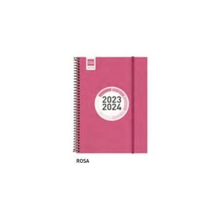 AGENDA ESCOLAR 2023-2024 SV ESPIRAL E8 ROSA | 8422952357674 | FINOCAM