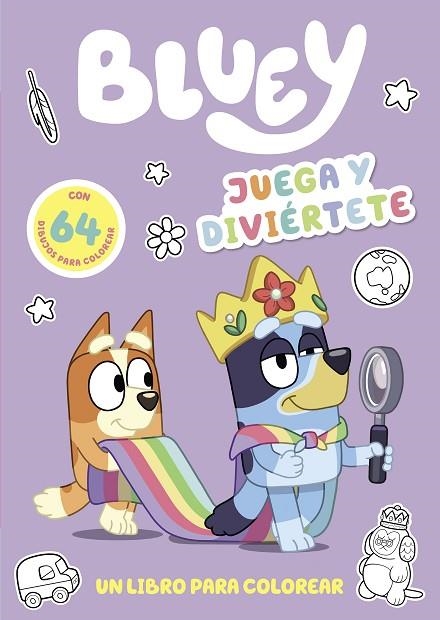 BLUEY Juega y diviértete Un libro para colorear | 9788448864750 | BLUEY