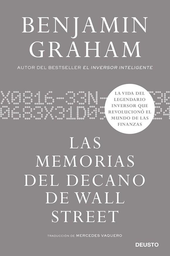 Las memorias del decano de Wall Street | 9788423435968 | Benjamin Graham