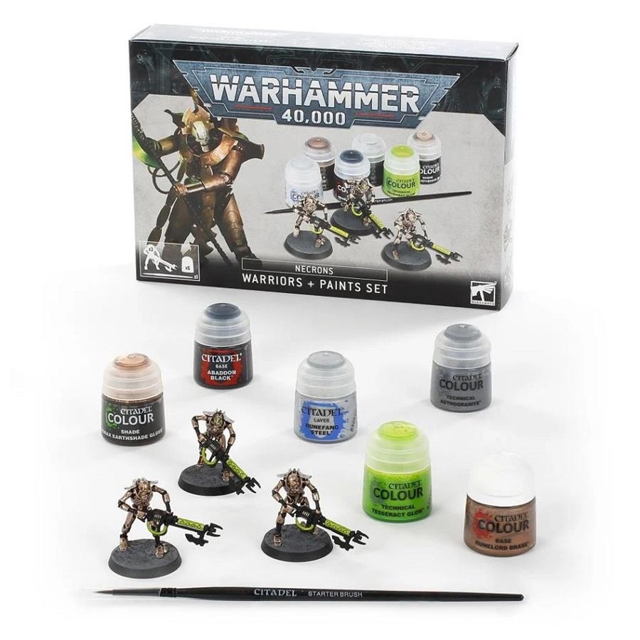 NECRONS PAINT SET+ ENG/SPA/PORT/LATV/ROM | 5011921191109 | GAMES WORKSHOP