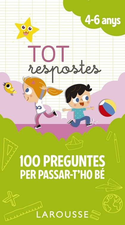 TOT RESPOSTES 4-6 ANYS 100 PREGUNTES PER PASSAR-T'HO BÉ | 9788417273835 | VVAAA