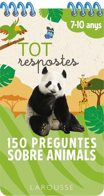 TOT RESPOSTES 7-10 ANYS 150 PREGUNTES SOBRE ANIMALS | 9788417720827 | VVAA