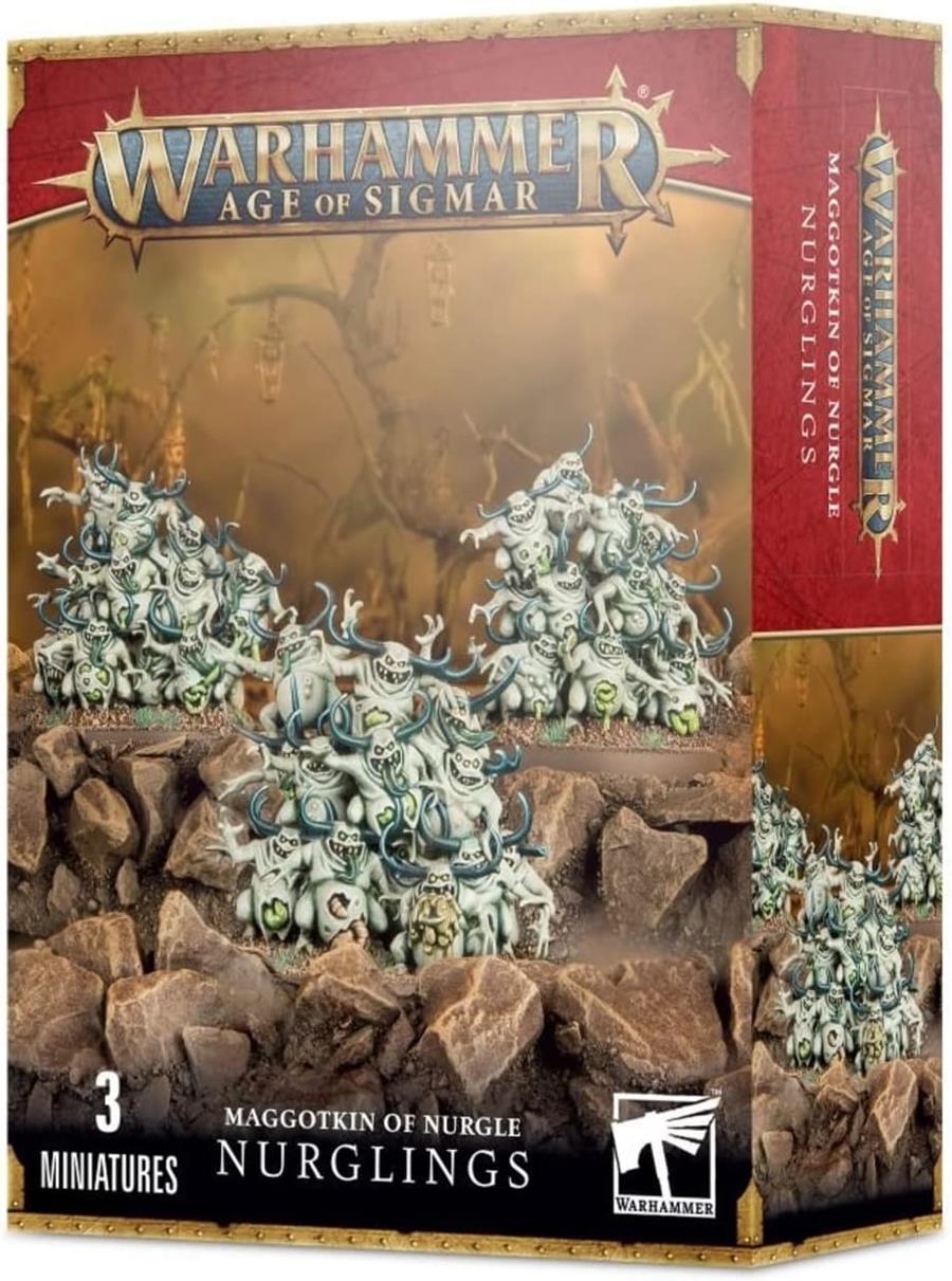 MAGGOTKIN OF NURGLE: NURGLINGS | 5011921170388 | GAMES WORKSHOP